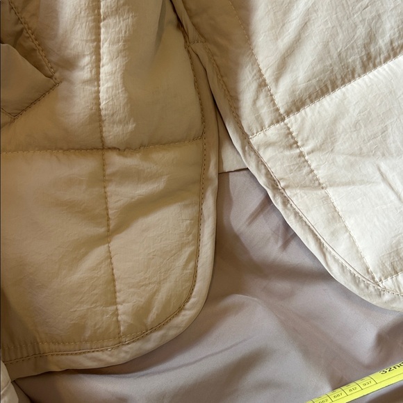 Beige Puffer Jacket - Picture 7 of 8